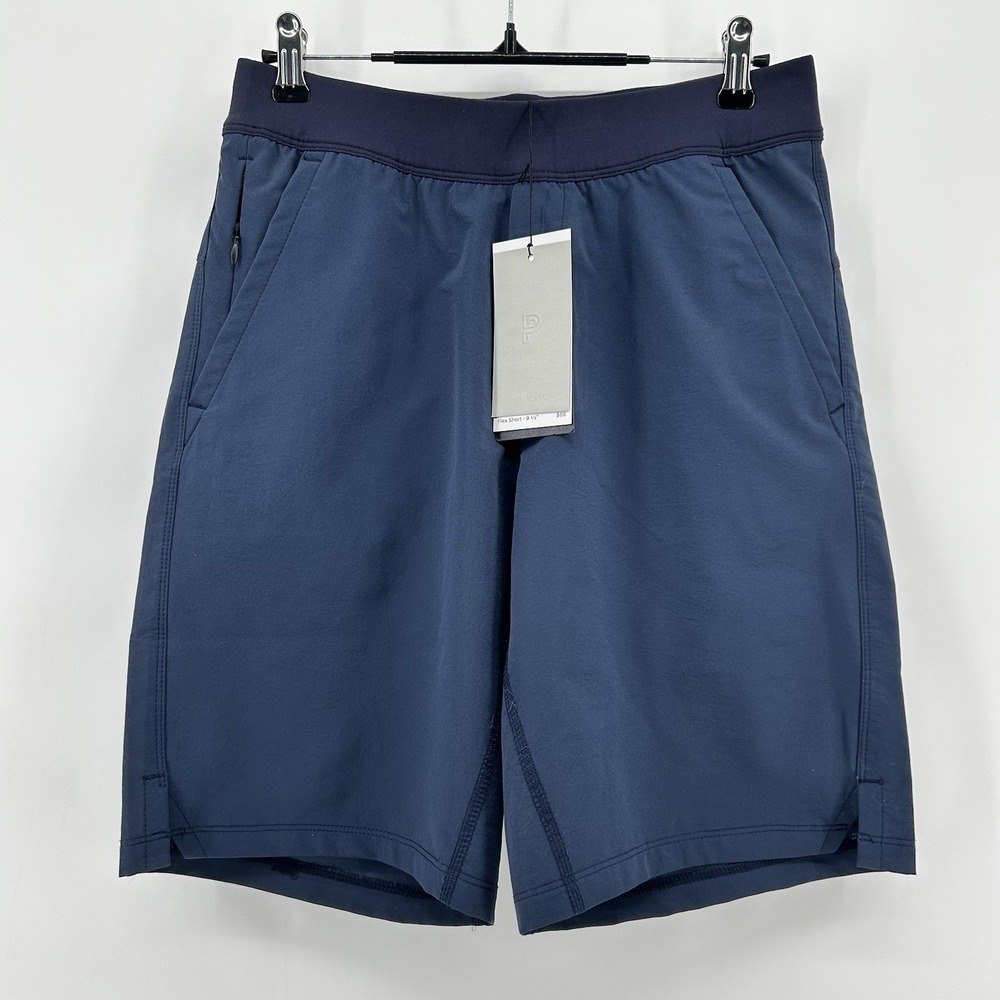 Public Rec Flex Shorts Mens 28x9 Navy Blue Lined Hybrid‎ Athletic Gym Camp NWT